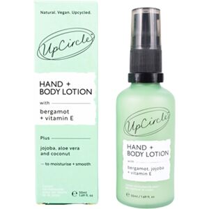 UpCircle Hand + Body Lotion with Bergamot + Vitamin E - Travel Size 50