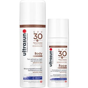 Ultrasun Tan Activator Face & Body Duo