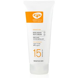 Green People Sun Lotion with Tan Accelerator SPF15 200ml