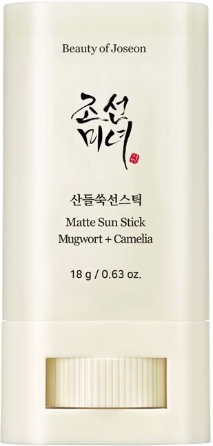 Beauty Of Joseon Matte Sun Stick: Mugwort + Camilia SPF 50 18g