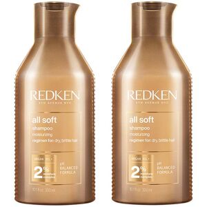 Redken All Soft Shampoo 300ml Double