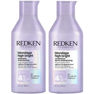 Redken DUO Blondage High Bright Shampoo 300ml and Conditioner 300ml