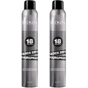 Redken Quick Dry Hairspray 400ml Double