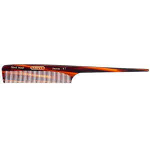 Kent Brushes Kent Handmade Tortoiseshell Effect Tail Comb - 8T