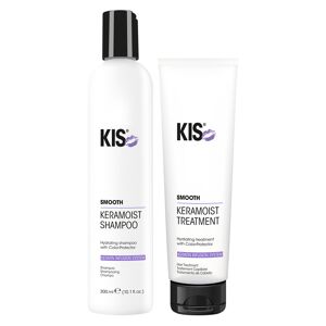 KIS KeraMoist Shampoo 300ml and KeraMoist Treatment 150ml Duo