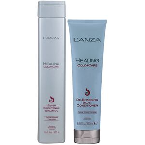 L'ANZA Healing Colorcare Silver Brightening Shampoo 300ml & ColorCare