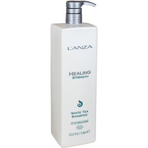 L'ANZA Healing Strength White Tea Shampoo 1000ml - Worth £80