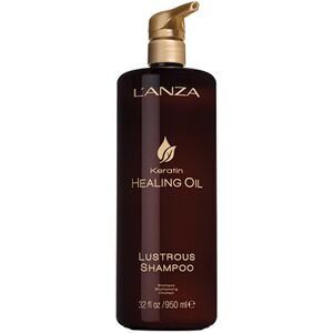 L'ANZA Keratin Healing Oil Lustrous Shampoo 950ml - Worth £107