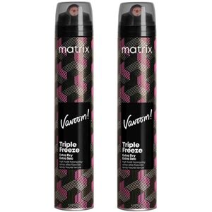 Matrix VaVoom Triple Freeze Extra Dry High Hold Hairspray, with an Ult