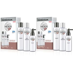 Nioxin 3-Part System Kit 3 for Colored Hair with Light Thinning Double