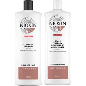 Nioxin System 3 Cleanser Shampoo 1000ml & System 3 Scalp Therapy Revit