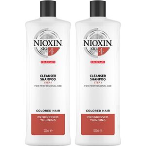 Nioxin System 4 Cleanser Shampoo 1000ml Double Worth £156