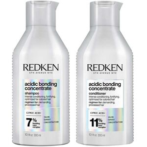 Redken Acidic Bonding Concentrate Shampoo 300ml and Conditioner 300ml