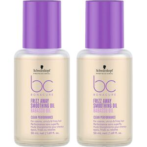 Schwarzkopf BC Clean Frizz Away Smoothing Oil 50ml Double