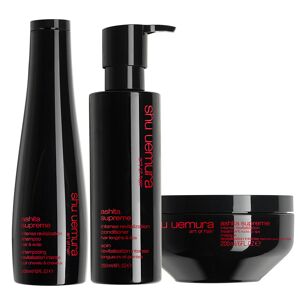 Shu Uemura  Ashita Supreme Shampoo 300ml, Conditioner 250ml and Mask 2