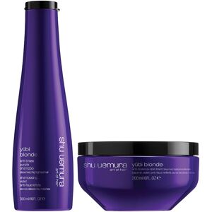 Shu Uemura Art of Hair Yubi Blonde Anti-Brass Purple Shampoo 300ml & A