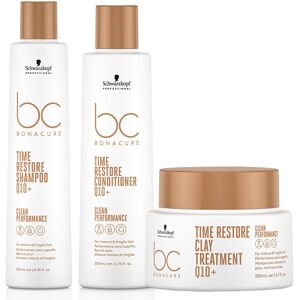 Revlon Professional Schwarzkopf BC Clean PACK Time Restore Shampoo 250ml, Conditioner 200m