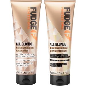 Fudge All Blonde Colour Lock Shampoo 250ml & All Blonde Colour Lock Co Fudge All Blonde Colour Lock Shampoo 250ml & All Blonde Colour Lock Co