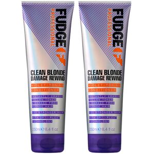 Fudge Clean Blonde Damage Rewind Purple Violet Toning & Repair Conditi Fudge Clean Blonde Damage Rewind Purple Violet Toning & Repair Conditi