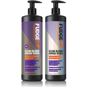Fudge Clean Blonde Damage Rewind Purple Violet Toning & Repair Shampoo Fudge Clean Blonde Damage Rewind Purple Violet Toning & Repair Shampoo