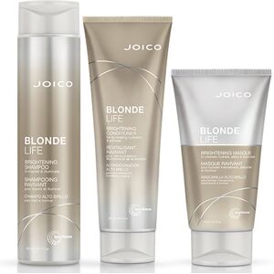 JOICO Blonde Life Brightening Shampoo, Conditioner & Brightening Masqu JOICO Blonde Life Brightening Shampoo, Conditioner & Brightening Masqu