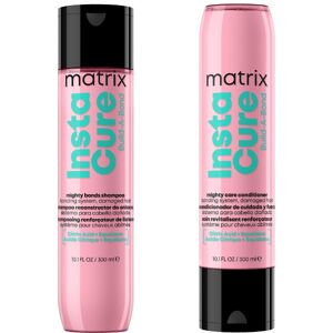 Matrix Instacure Build-A-Bond Mighty Bonds Shampoo 300ml & Instacure B Matrix Instacure Build-A-Bond Mighty Bonds Shampoo 300ml & Instacure B