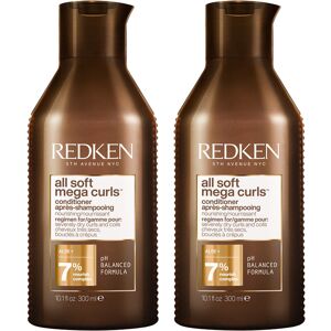 Redken All Soft Mega Curl Conditioner 300ml Double Redken All Soft Mega Curl Conditioner 300ml Double