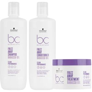 Schwarzkopf Professional BC Bonacure Frizz Away 1000ml PACK Schwarzkopf Professional BC Bonacure Frizz Away 1000ml PACK