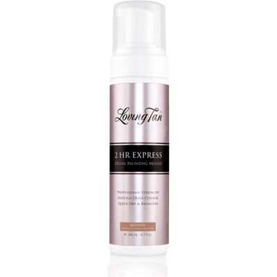 Loving Tan 2hr Express Mousse Medium 200ml Loving Tan 2hr Express Mousse Medium 200ml