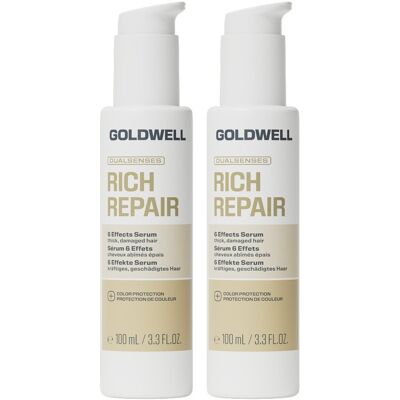Goldwell Dualsenses Rich Repair 6 Effects Serum 100Ml Double Goldwell Dualsenses Rich Repair 6 Effects Serum 100Ml Double
