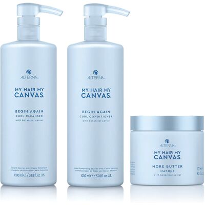 Alterna My Hair. My Canvas. Begin Again Curl Supersize Pack Alterna My Hair. My Canvas. Begin Again Curl Supersize Pack