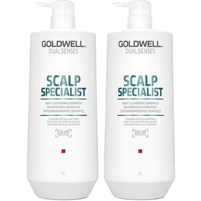 Goldwell Dualsenses Scalp Specialist Deep Cleansing Shampoo 1000ml Dou Goldwell Dualsenses Scalp Specialist Deep Cleansing Shampoo 1000ml Dou