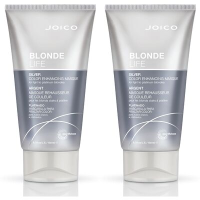 Joico Blonde Life Silver Color Enhancing Masque 150ml Double Joico Blonde Life Silver Color Enhancing Masque 150ml Double