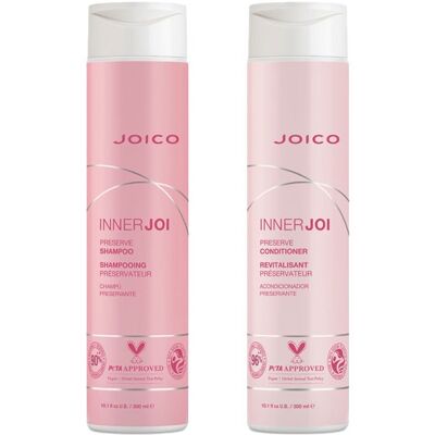 Joico InnerJoi Preserve Shampoo 300ml & InnerJoi Preserve Conditioner Joico InnerJoi Preserve Shampoo 300ml & InnerJoi Preserve Conditioner