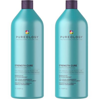 Pureology Strength Cure Shampoo 1000ml Double Worth £158 Pureology Strength Cure Shampoo 1000ml Double Worth £158