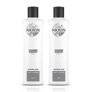 Nioxin System 1 Cleanser Shampoo for Natural Hair with Light Thinning