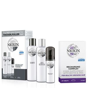 Nioxin 3-Part System Kit 2 for Natural Hair with Progressed Thinning P