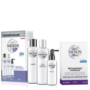 Nioxin 3-Part System Kit 5 for Chemically Treated Hair with Light Thin