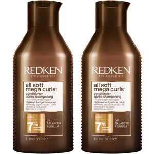 Redken All Soft Mega Curl Conditioner 300ml Double