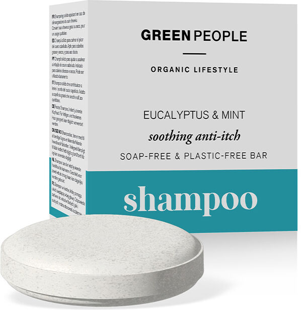 Green People Eucalyptus & Peppermint Anti-Dandruff Shampoo Bar 50g