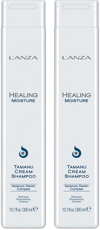 L'ANZA Healing Moisture Tamanu Cream Shampoo 300ml Double