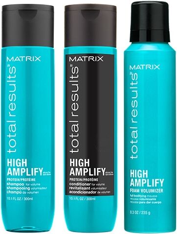 Matrix Total Results High Amplify Shampoo, Conditioner 300ml and Foam