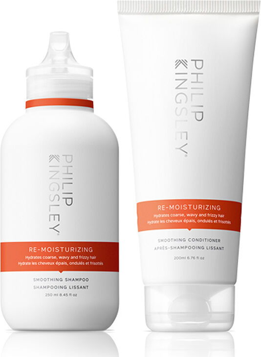 Philip Kingsley Re-Moisturizing Shampoo 250ml & Conditioner 200ml Duo