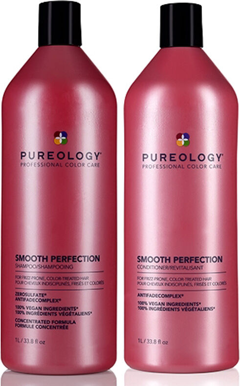 Pureology Smooth Perfection Shampoo 1000ml & Conditioner 1000ml Duo Wo