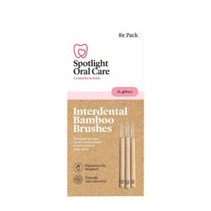Care+ Spotlight Oral Care Bamboo Interdental Brush 04 8 pack