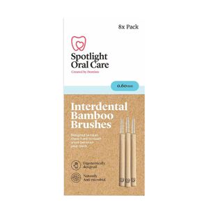 Care+ Spotlight Oral Care Bamboo Interdental Brush 06 8 pack