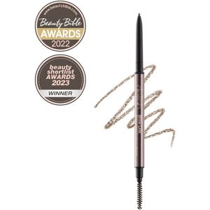 delilah Cosmetics Brow Line Retractable Pencil with Brush - Ash