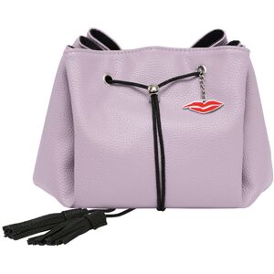 Donna May London Lilac Leatherette Makeup Bag