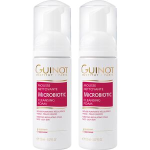 Guinot Mousse Nettoyante Microbiotic 2x 150ml Double