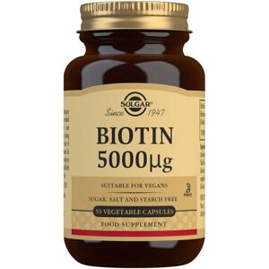 Solgar Biotin 5000mcg 50 Tablets